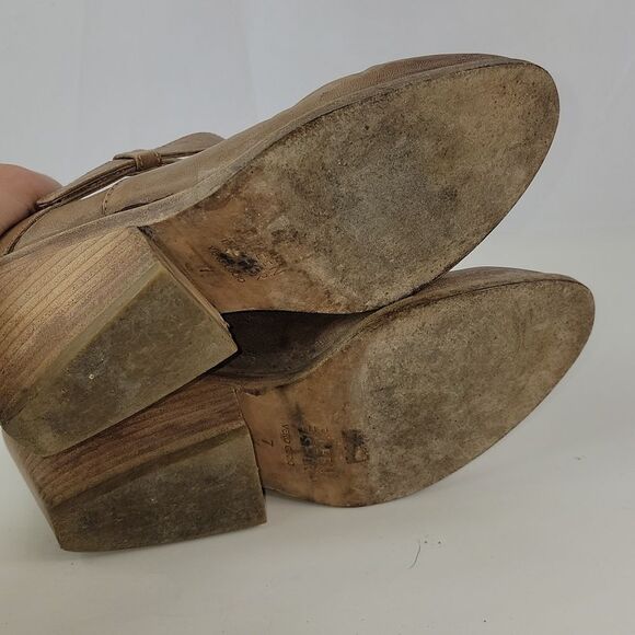 Eileen Fisher Ives Tumbled Nubuck Leather Bootie - Picture 14 of 15